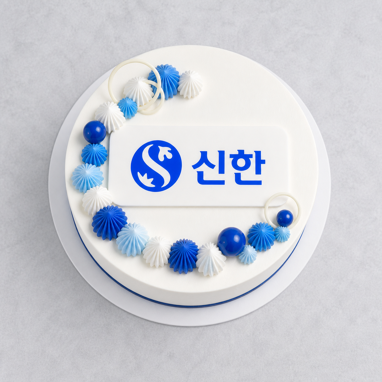 기업 로고 주문 제작 케이크 이미지 3